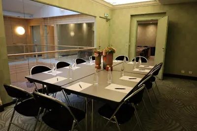 Espace de conférence ou salle de réunion dans l'établissement Le Patio Bastille