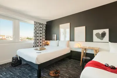 Un ou plusieurs lits dans un hébergement de l'établissement ibis Styles Paris Gare de l'Est Château Landon