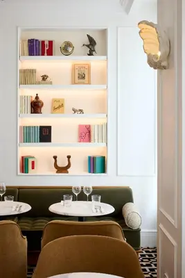 Coin salon dans l'établissement Hôtel Noucha
