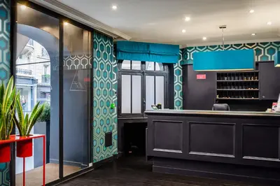 Cuisine ou kitchenette dans l'établissement Monceau Elysées