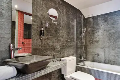 Salle de bains dans l'établissement Posy Hotel by Happyculture