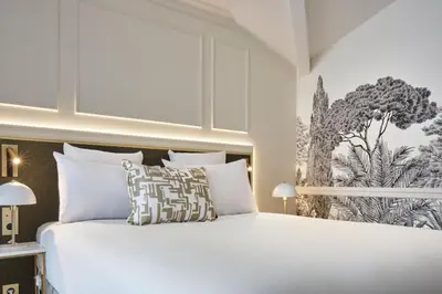 Un ou plusieurs lits dans un hébergement de l'établissement Posy Hotel by Happyculture