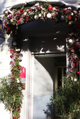 Jardin de l'établissement Hôtel Regyn's Montmartre