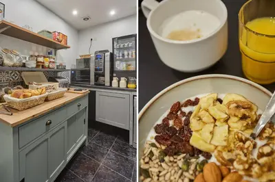Nourriture dans l'hôtel ou à proximité