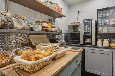 Nourriture dans l'hôtel ou à proximité