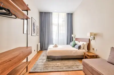 Un ou plusieurs lits dans un hébergement de l'établissement 91 - Urban Picasso Le Marais