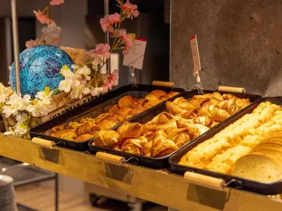 Nourriture dans l'hôtel ou à proximité