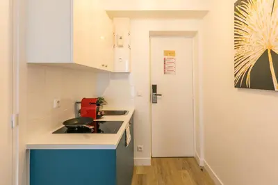 Cuisine ou kitchenette dans l'établissement WS Haut-Marais - Carreau du Temple