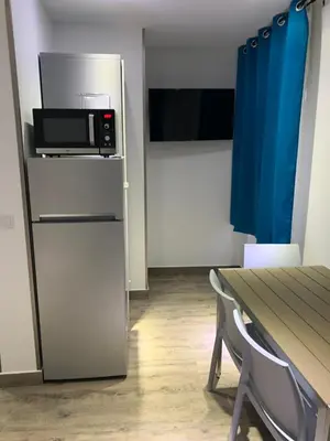 Cuisine ou kitchenette dans l'établissement La Ferme Des Barmonts