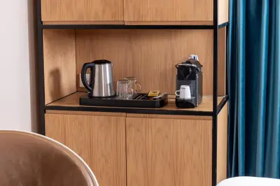 Plateau bouilloire dans l'établissement Hôtel Elixir
