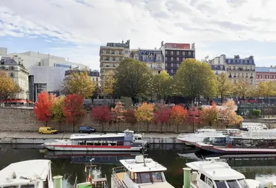 Plan de l'établissement Studio proche de la Seine