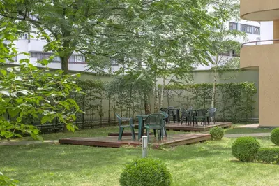 Jardin de l'établissement Citadines Bastille Gare de Lyon Paris