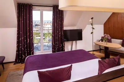 Un ou plusieurs lits dans un hébergement de l'établissement Hotel Maison FL