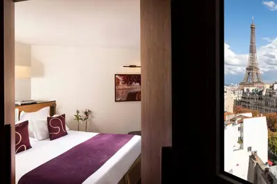 Un ou plusieurs lits dans un hébergement de l'établissement Hotel Maison FL