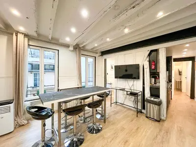 Télévision ou salle de divertissement dans l'établissement 93 - Luxury Flat in Le Marais