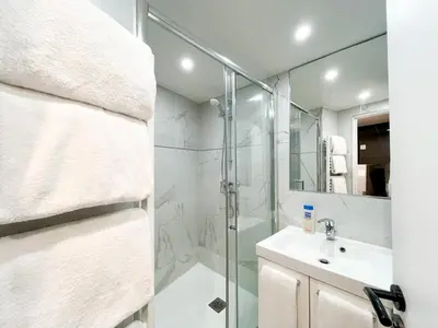 Salle de bains dans l'établissement 93 - Luxury Flat in Le Marais