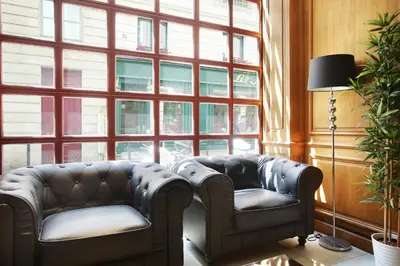 Coin salon dans l'établissement Hotel Lautrec Opera