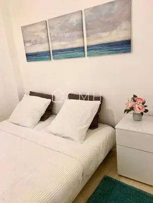 Un ou plusieurs lits dans un hébergement de l'établissement Cozy Malakoff Studio - Near Paris