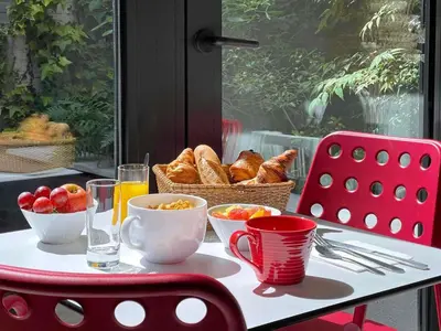 Nourriture dans l'hôtel ou à proximité