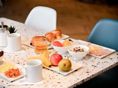 Nourriture dans l'hôtel ou à proximité