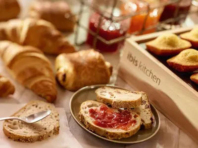 Nourriture dans l'hôtel ou à proximité
