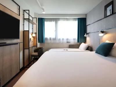 Un ou plusieurs lits dans un hébergement de l'établissement ibis Paris Gare de Lyon Diderot