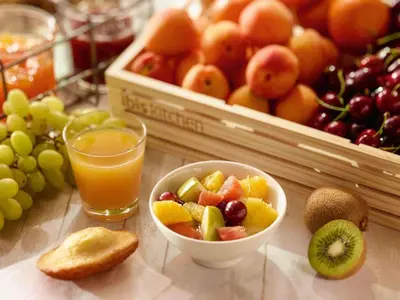 Nourriture dans l'hôtel ou à proximité