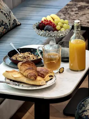 Nourriture dans l'hôtel ou à proximité