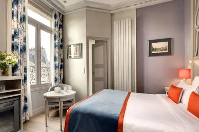 Un ou plusieurs lits dans un hébergement de l'établissement Hôtel Château Frontenac