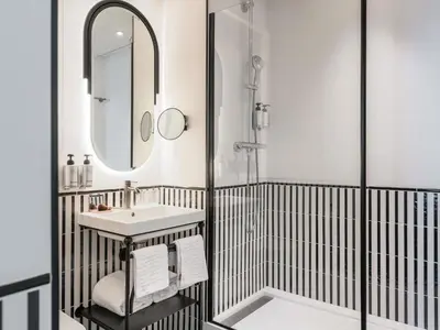 Salle de bains dans l'établissement Hotel Faubourg Galant Paris - Handwritten Collection