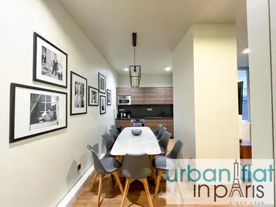 Coin salon dans l'établissement 76 - Urban Jardins du Marais