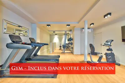 Salle ou équipements de sports de l'établissement 86 - Urban Charming Apartment