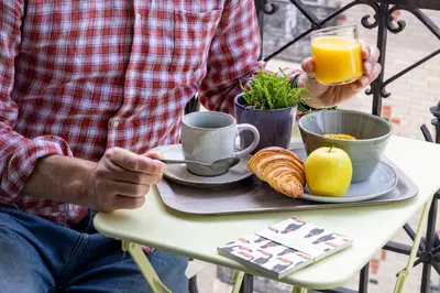 Nourriture dans l'hôtel ou à proximité