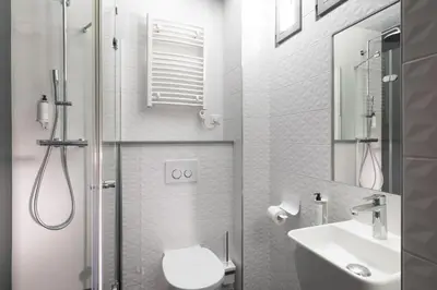 Salle de bains dans l'établissement Palym