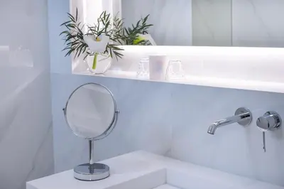 Salle de bains dans l'établissement Hotel Cambon
