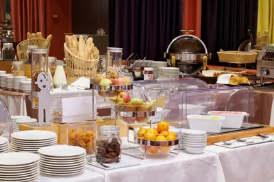 Nourriture dans l'hôtel ou à proximité