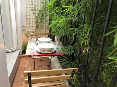 Jardin de l'établissement Résidence Voûte