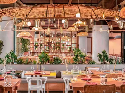 Restaurant ou autre lieu de restauration dans l'établissement Novotel Paris Porte Versailles