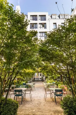 Jardin de l'établissement Le Grand Quartier