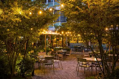 Jardin de l'établissement Le Grand Quartier