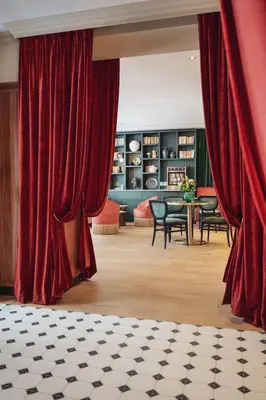 Coin salon dans l'établissement Maison Orphée