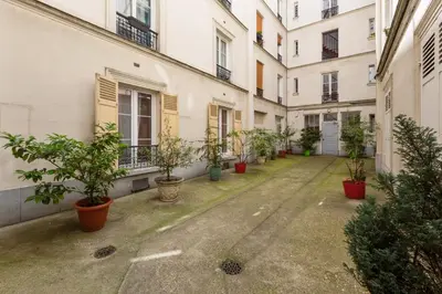 Jardin de l'établissement GuestReady - Nice apartment for 6 in Paris