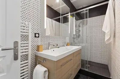 Salle de bains dans l'établissement GuestReady - Nice apartment for 6 in Paris