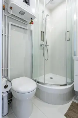 Salle de bains dans l'établissement Cozy Studio With Amazing View