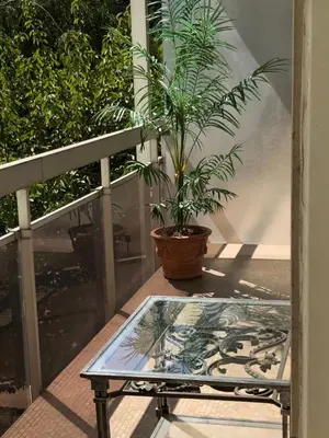 Balcon ou terrasse dans l'établissement Magnifique appartement proche Paris et La Défense
