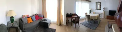 Coin salon dans l'établissement Magnifique appartement proche Paris et La Défense