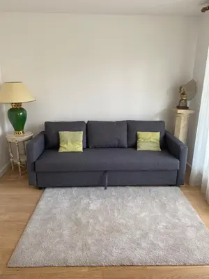 Coin salon dans l'établissement Magnifique appartement proche Paris et La Défense