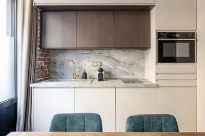 Cuisine ou kitchenette dans l'établissement My Boudoir