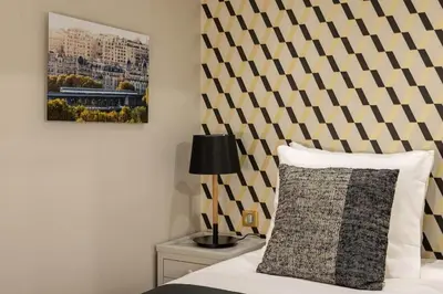 Un ou plusieurs lits dans un hébergement de l'établissement My Boudoir