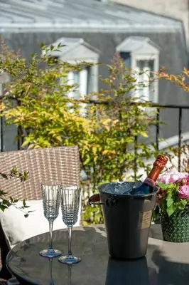 Boissons dans l'établissement Hôtel de l'Abbaye